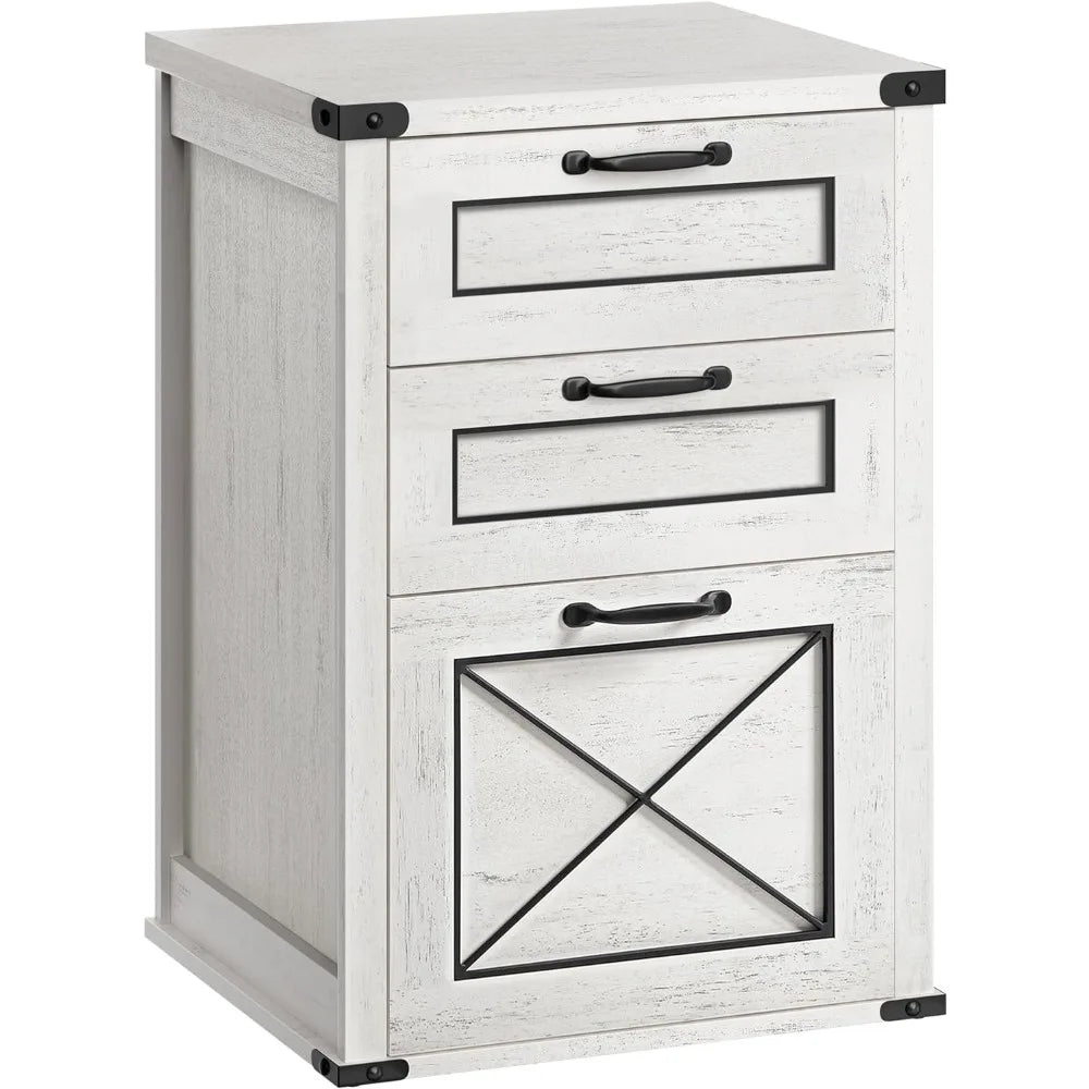 Modern Farmhouse Filing, Printer Cabinet