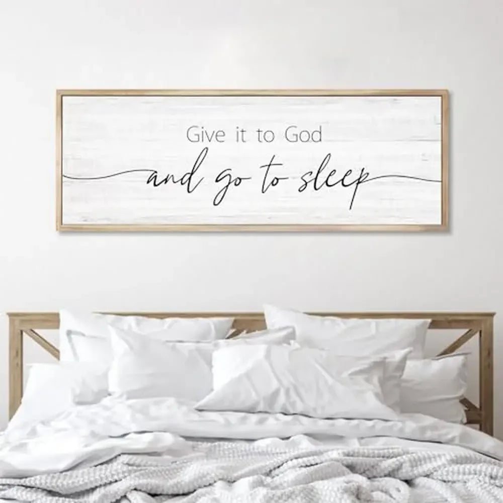 41''×15'' Farmhouse Bedroom Wall Decor Sign