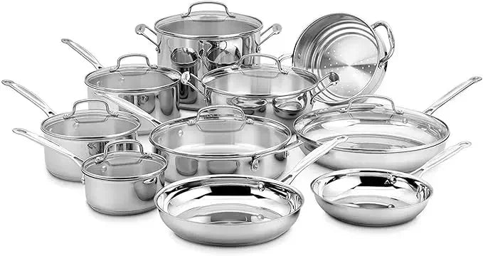 Chef's Classic Stainless Steel Cookware Set