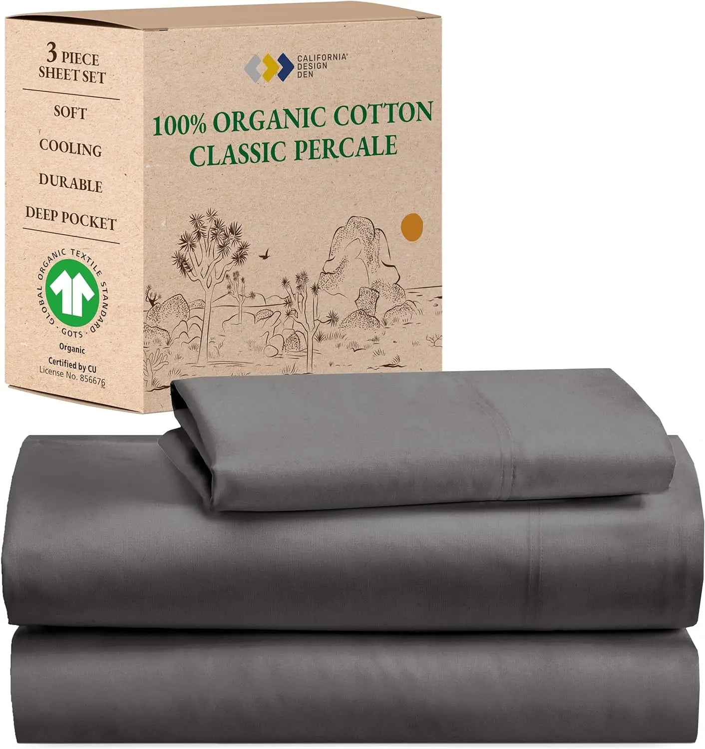 Soft 100% Organic Cotton Sheet Sets