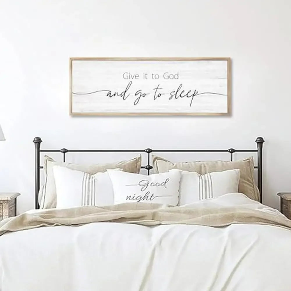 41''×15'' Farmhouse Bedroom Wall Decor Sign