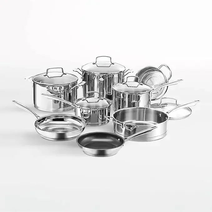 Chef's Classic Stainless Steel Cookware Set