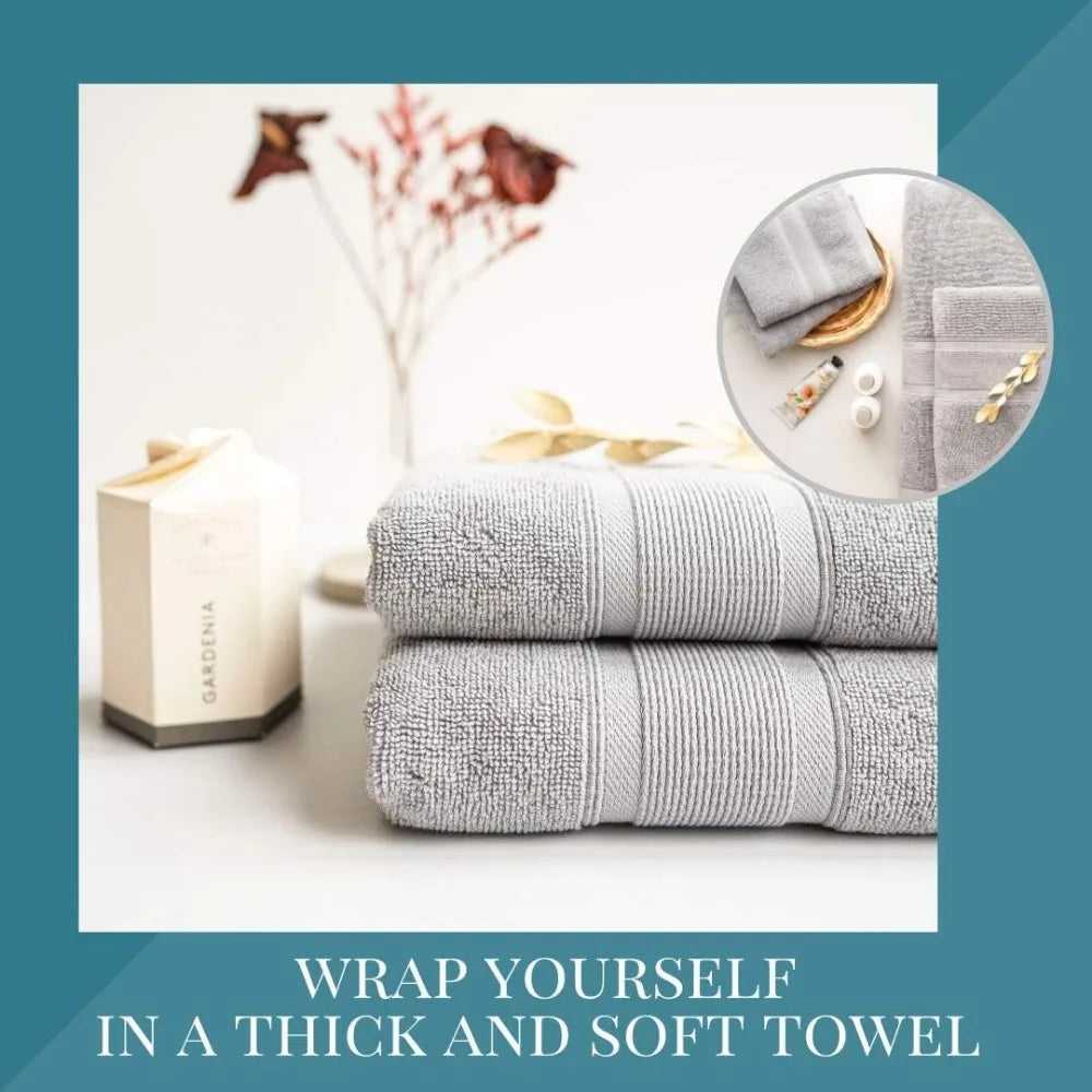 100% Turkish Cotton, Premium Quality Towel Set