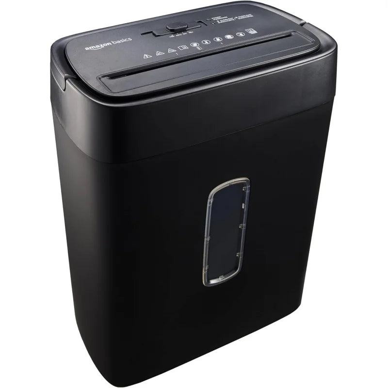 Basics Cross Cut Paper and Credit Card Shredder