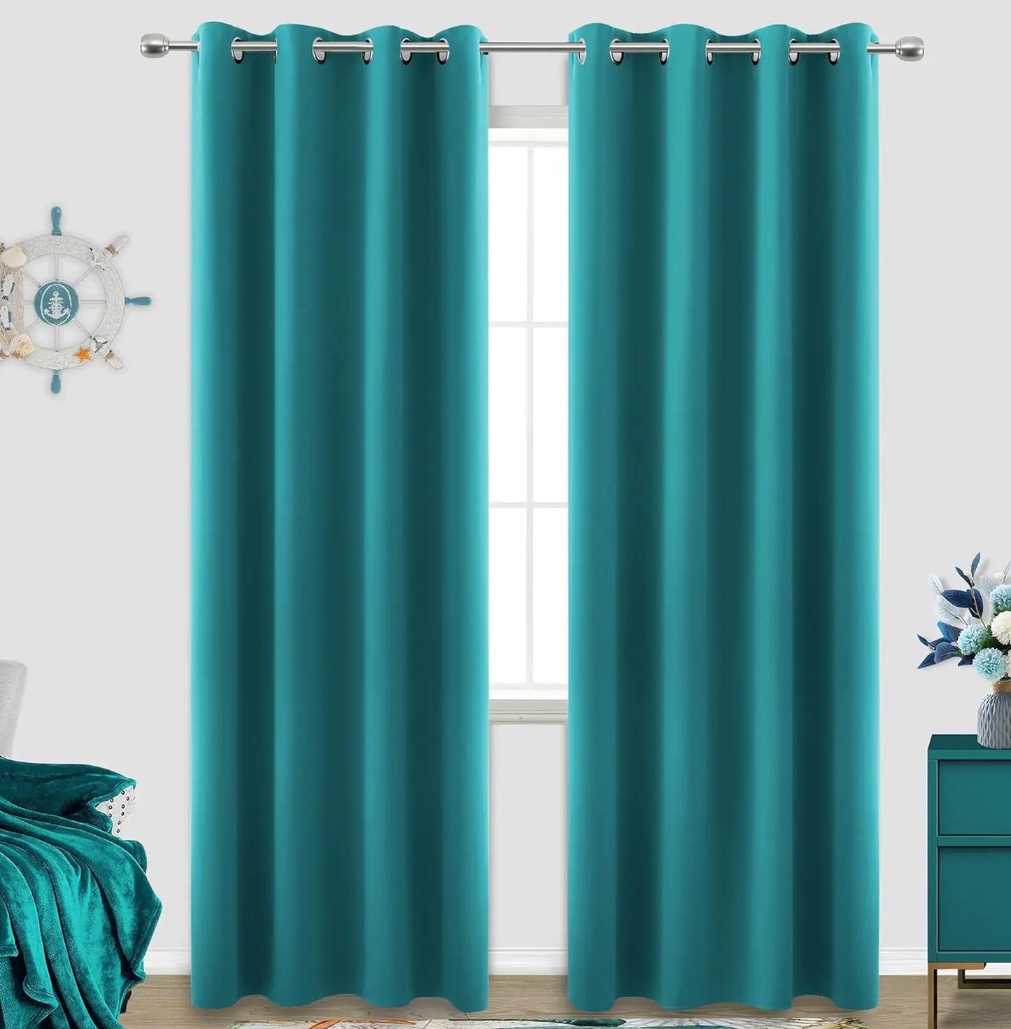 Room Darkening, Extra Wide Curtains