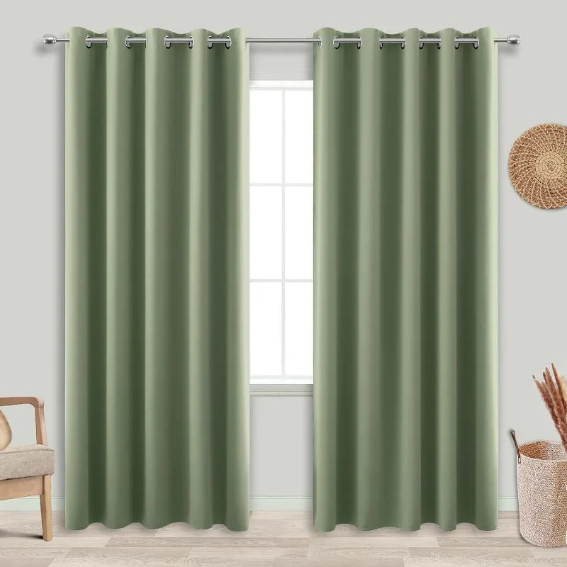 Room Darkening, Extra Wide Curtains