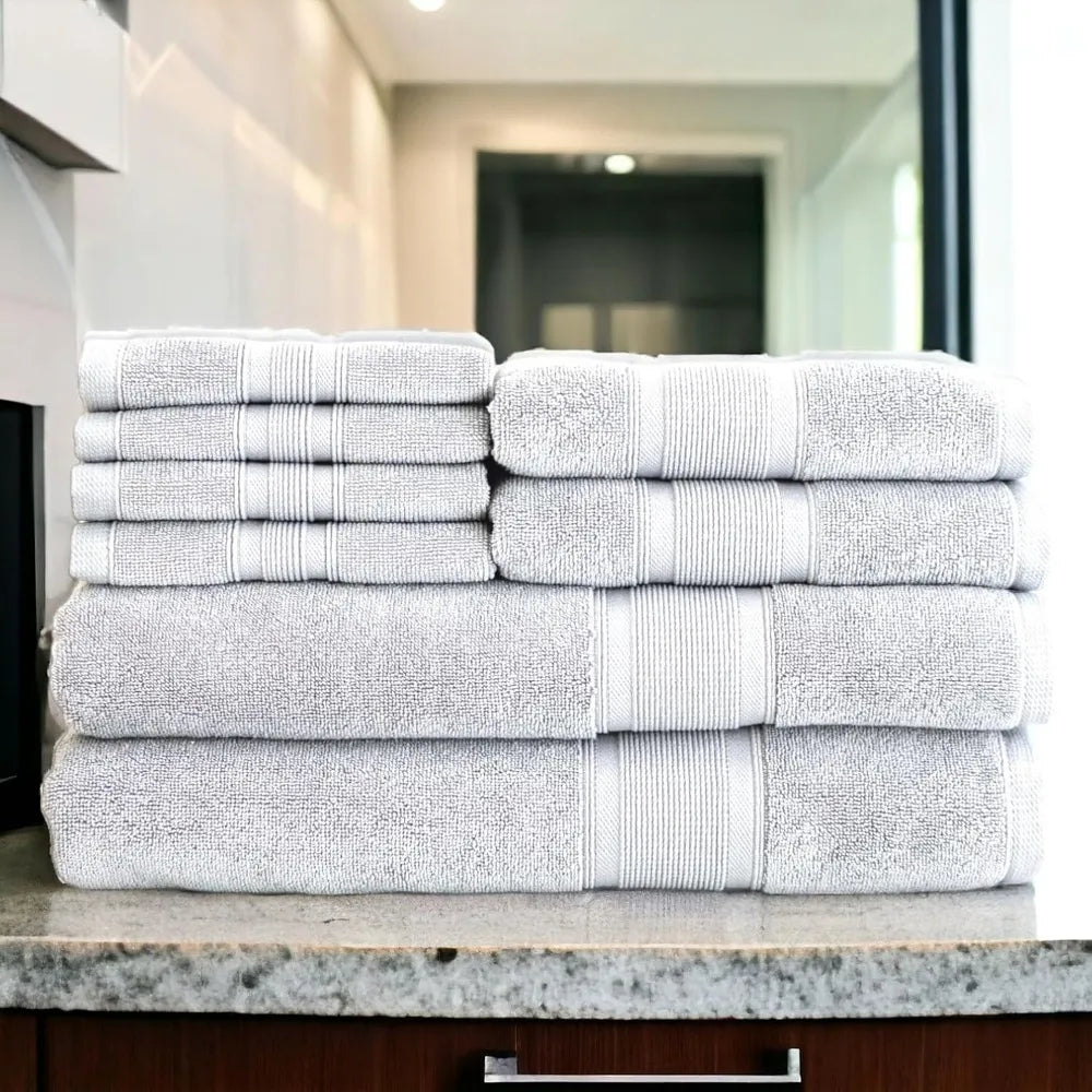 100% Turkish Cotton, Premium Quality Towel Set