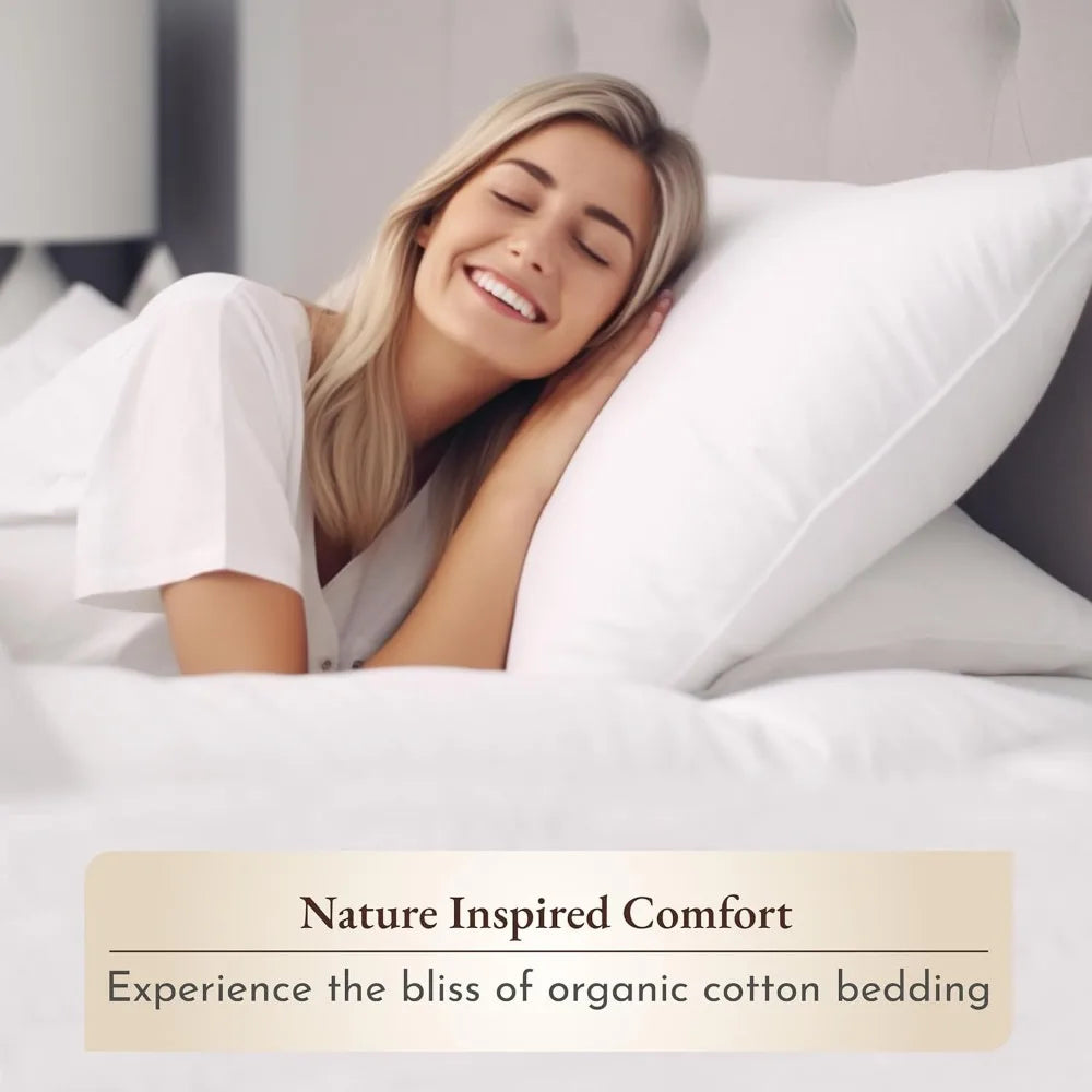 Soft 100% Organic Cotton Sheet Sets