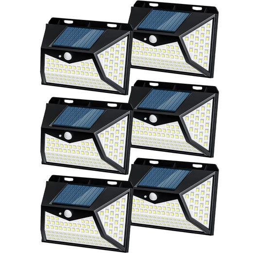 Solar 6-Pack Outdoor, Motion Sensor Security Lights