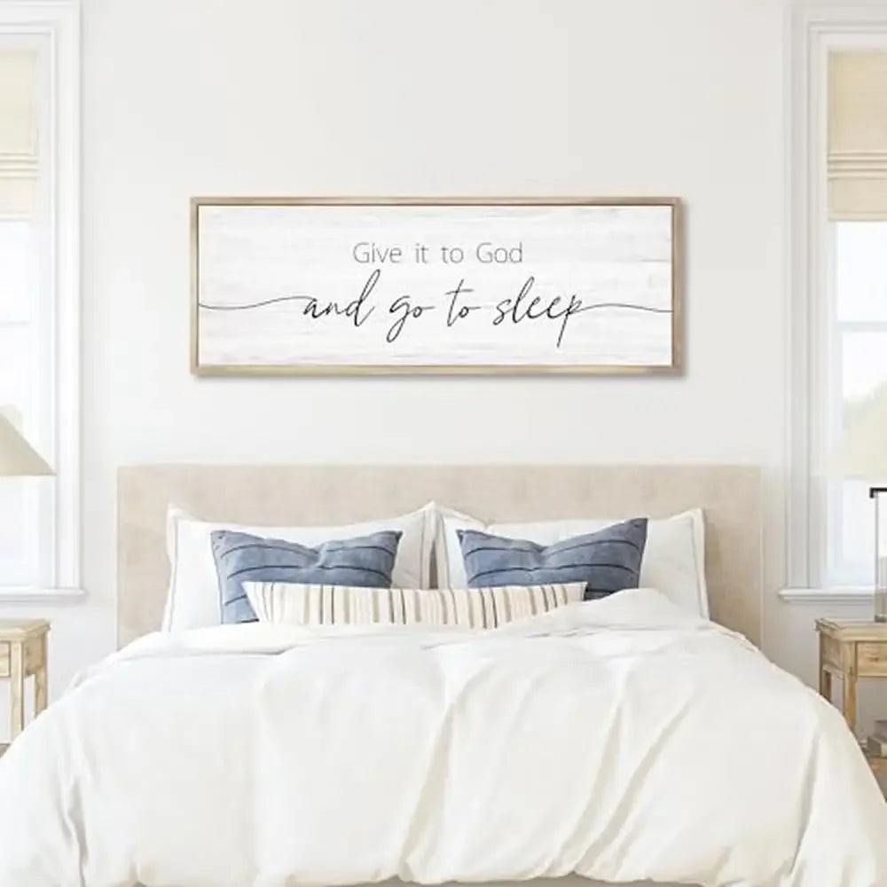 41''×15'' Farmhouse Bedroom Wall Decor Sign